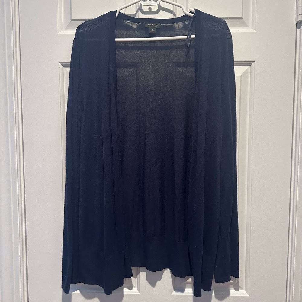 Thin Navy Blue Cardigan